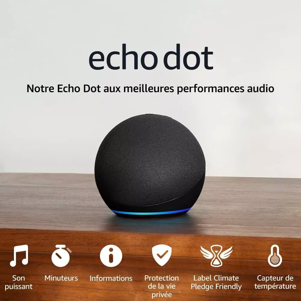 Echo Dot (5e génération, modèle 2022) | Enceinte