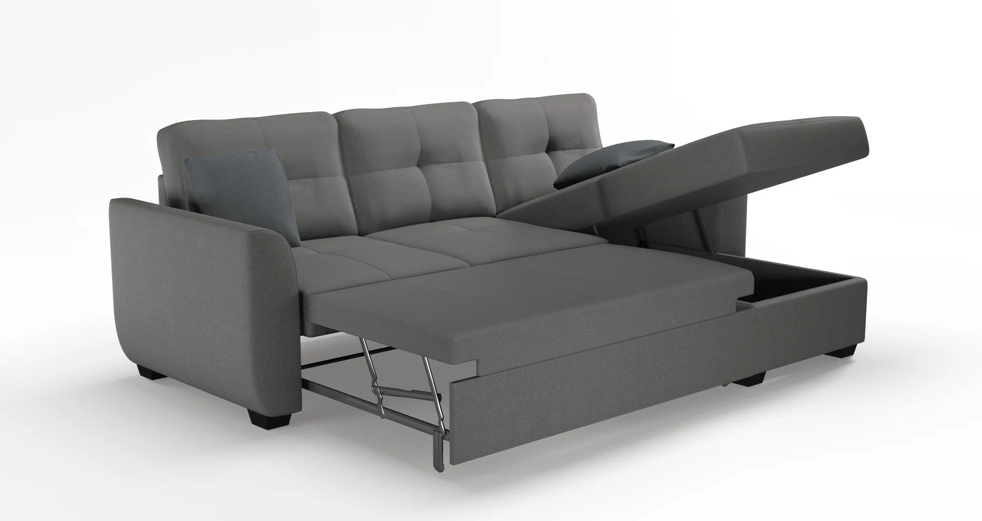 CANAPE  FOLK MALMO SOURIS - A91204