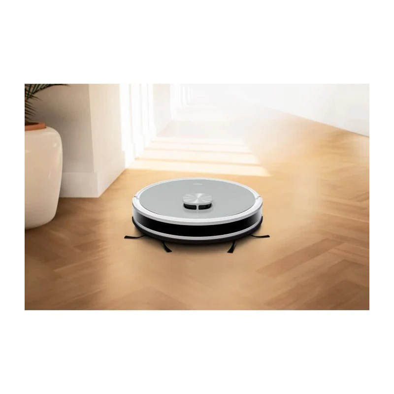 Medion X21 Sw - Robot Aspirateur Laveur Avec Station De Vidange - Navigation Laser - Puissance 3000 Pa Medion