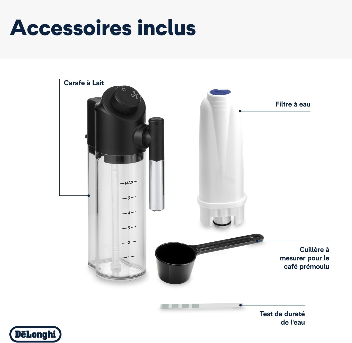 De'Longhi Magnifica Evo Machine a Café Grain ECAM292.81.B, Machine Expresso et Cappucino, 1.8L, 1450W, Noir [Exclusif Amazon]