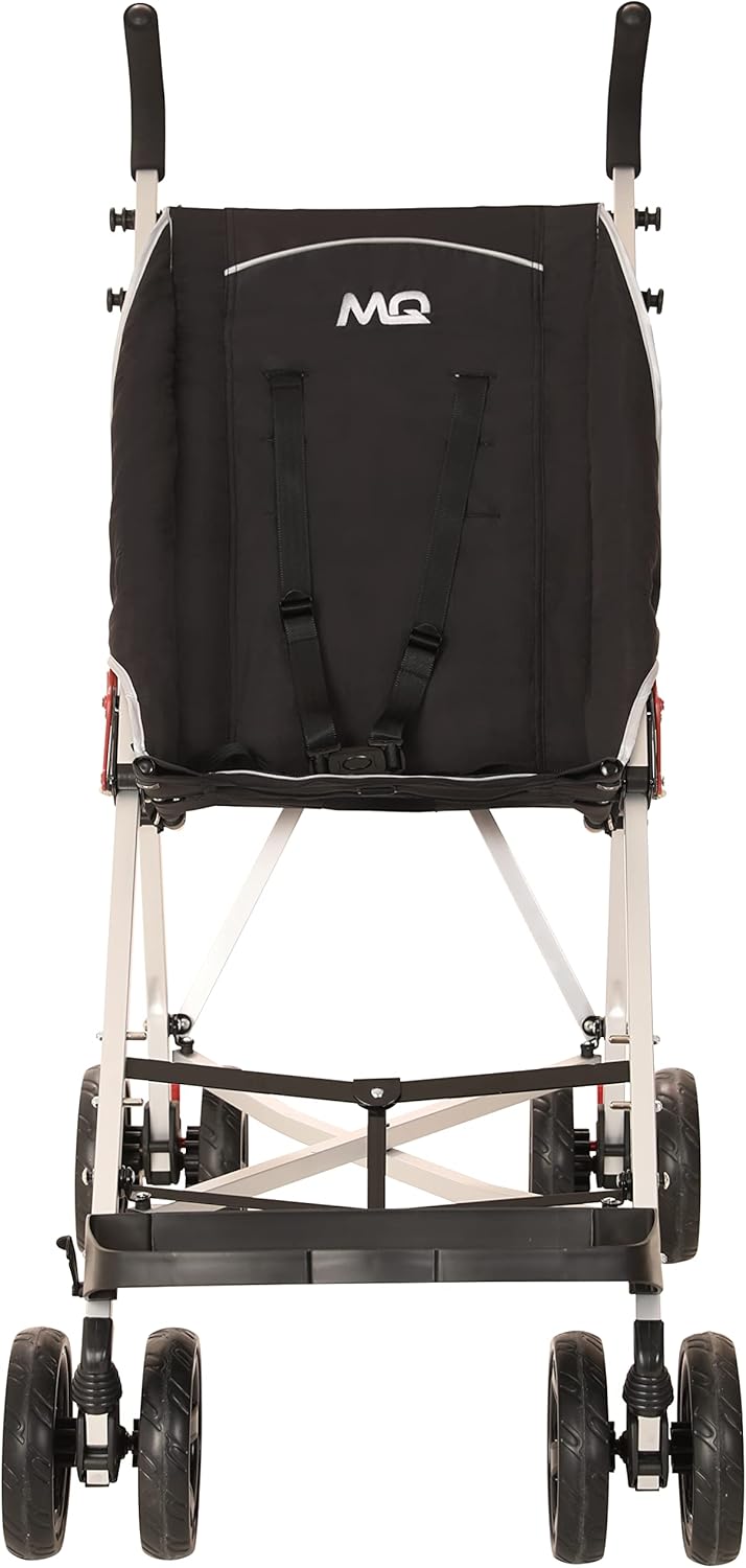 Poussette MobiQuip XL, Poussette pour besoins spécifiques, Poussette pour enfant handicapé plus âgé, Grande poussette noire