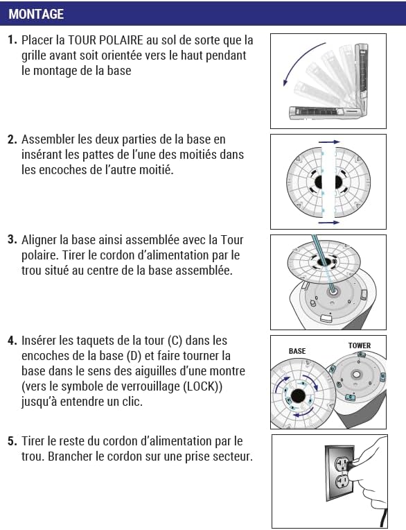 ARTIC AIR POWER TOWER climatiseur mobile 3 niveaux - VENTEO – Refroidisseur par évaporation jusqu'à 12heures de refroidissement – Réservoir 1.5L
