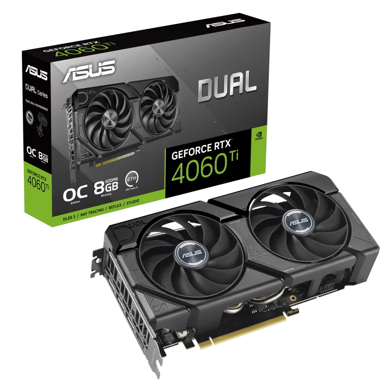 Asus Dual GeForce® RTX 4060 Ti O8G EVO