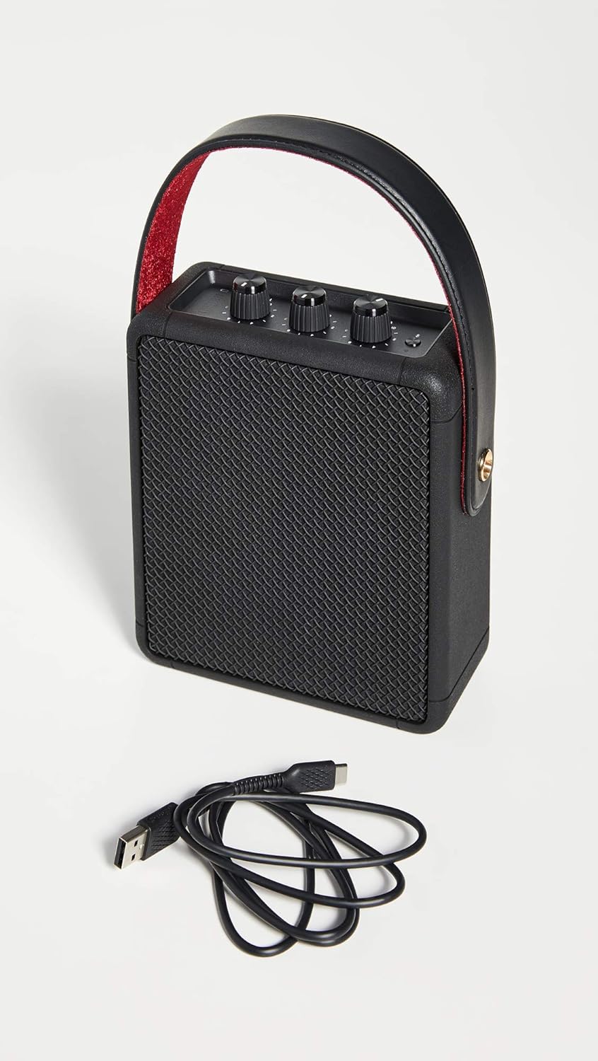 Marshall Stockwell II Enceinte Bluetooth Portatif - Noir et Laiton[Exclusif Amazon]
