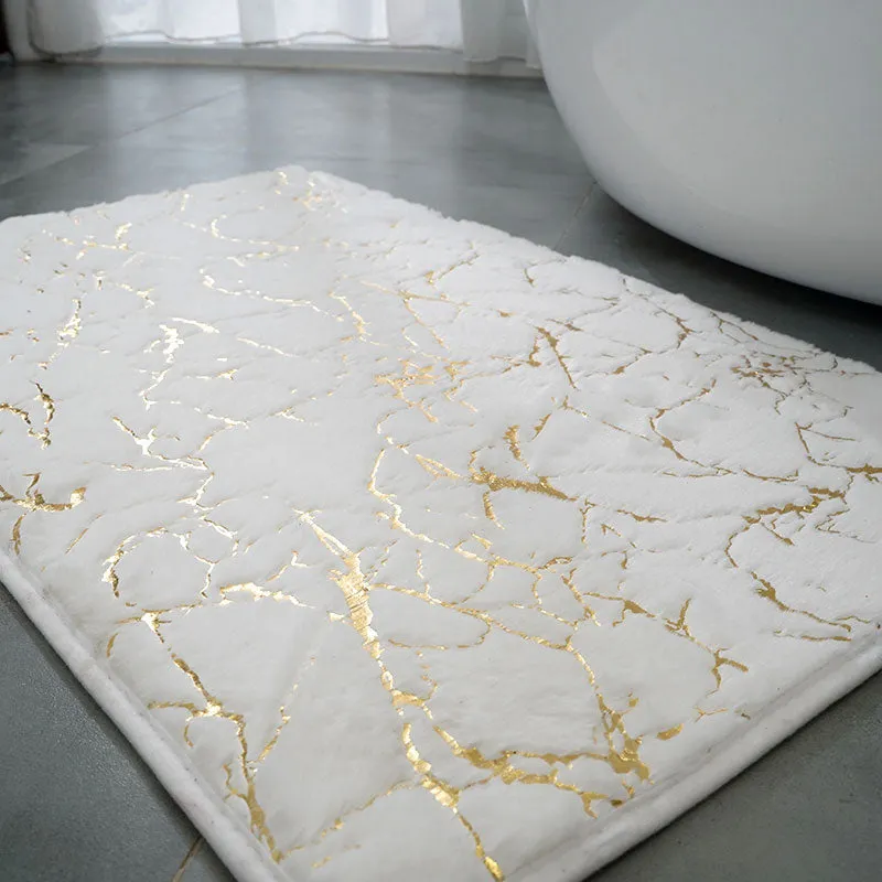 Tapis De Bain Effet Marbre