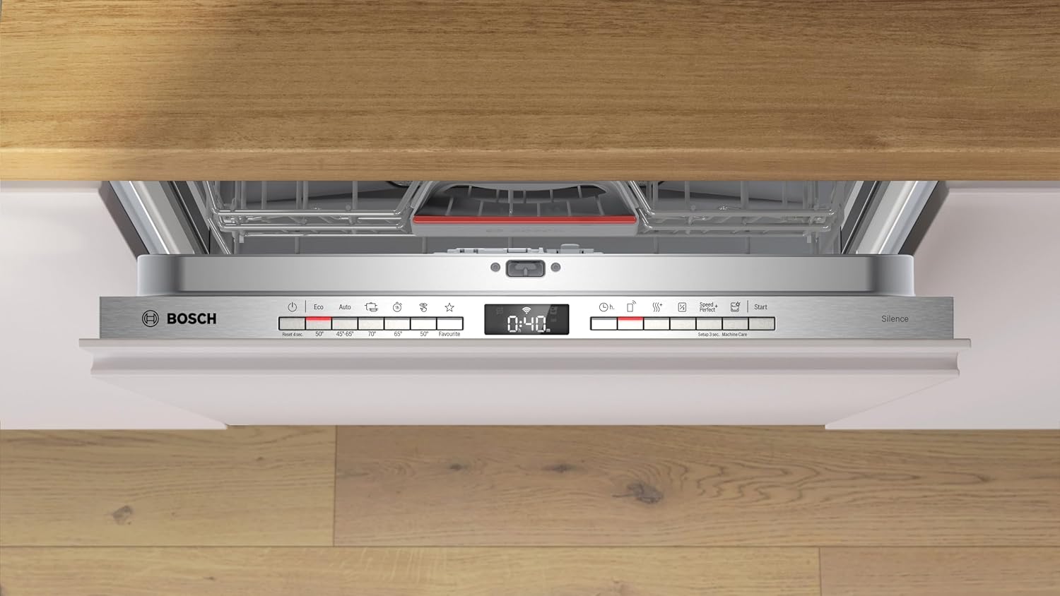 Bosch SMV4HVX00E - Série 4 - Lave-vaisselle tout intégrable - 60cm - 14 couverts - 46 dB - Home Connect