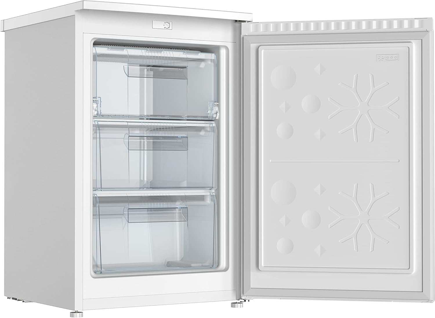 SEVERIN Combiné Table Top, Mini Bar, Mini réfrigérateur Pose libre, Réfrigérateur bar de largeur 56 cm, Volume : 120 Litres, Classe D, 110 kWh/an, 39 dB, Blanc, TKS 8846