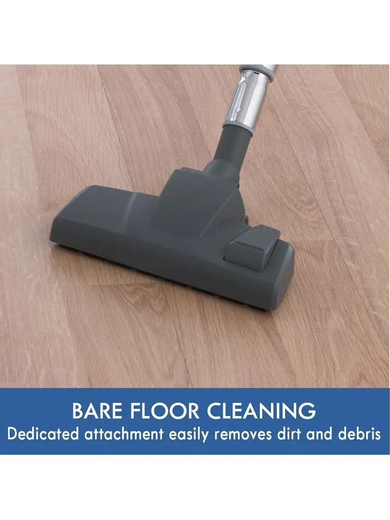 Kenmore Pet-Friendly Lightweight HEPA Canister Vacuum with Variable Modes, Retractable Cord, and Pet Brush - Blue