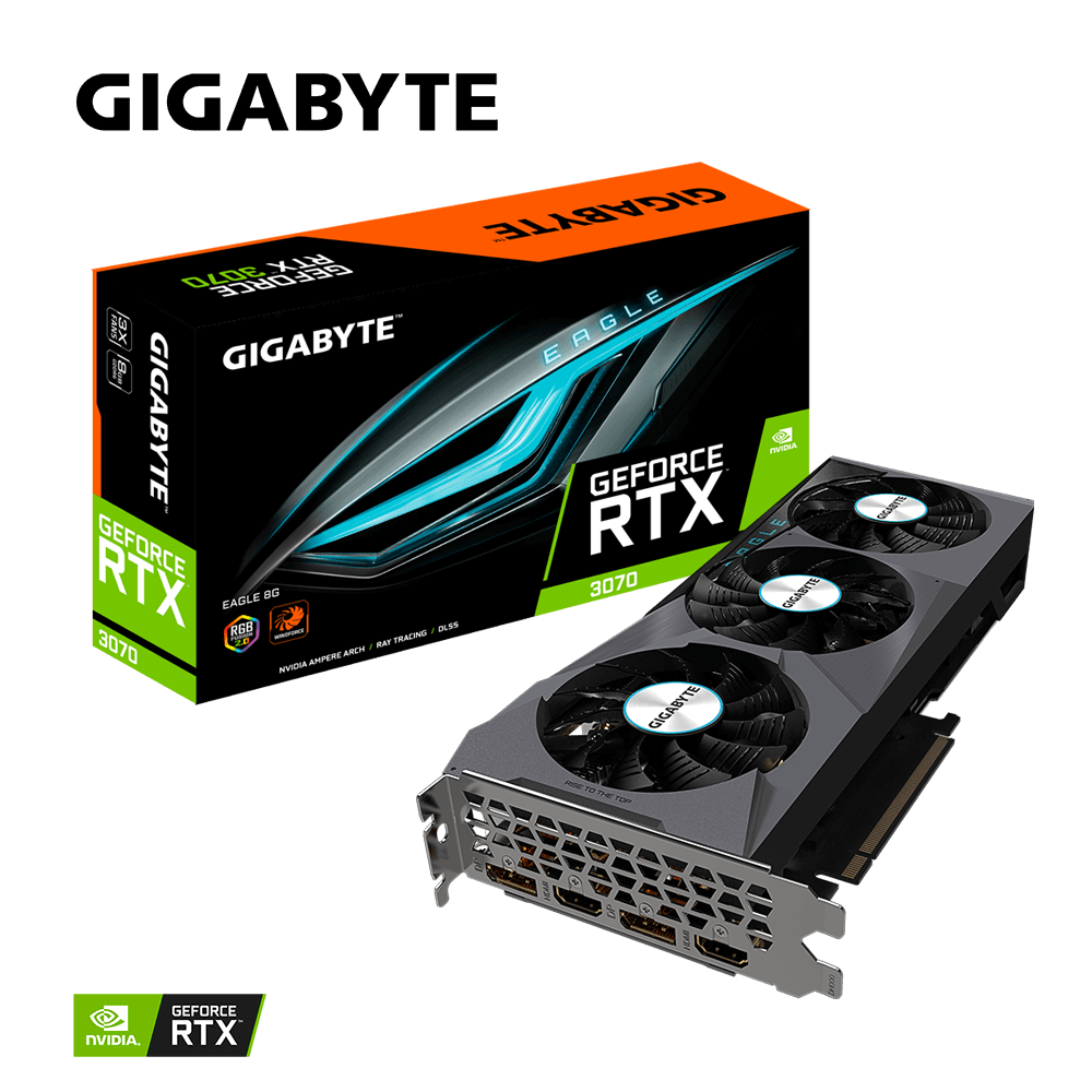 Gigabyte GeForce® RTX 3070 Eagle 8G 2.0