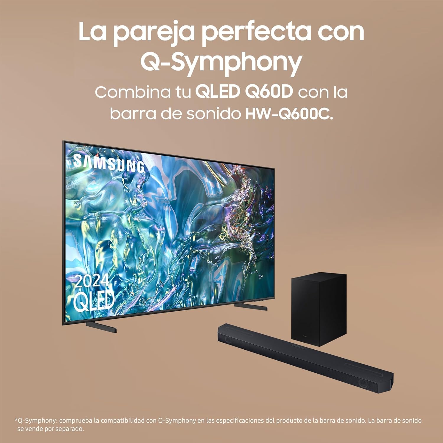 Samsung Téléviseur TQ85Q60D 85 (85 Pouces) QLED 4K Smart TV 2024