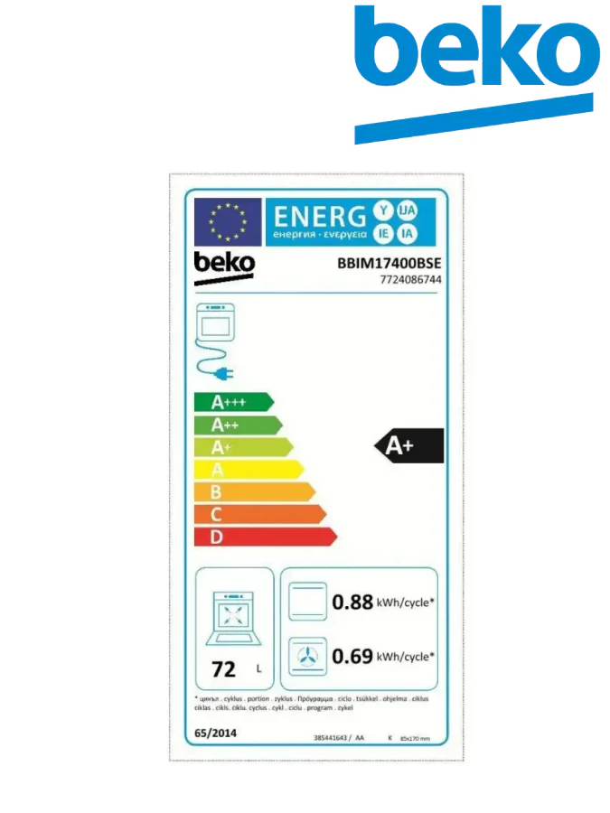 Beko BBIM17400BSE