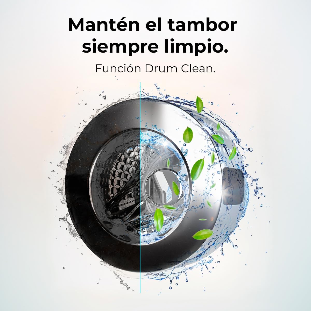 Cecotec Lavadora 8 Kg Carga Frontal Bolero Dresscode 8500 Inverter A. 1900 W, 1400 rpm, Motor Inverter Plus, Bajo Consumo, 16 Programas, SteamMax, Delay Start, Blanco