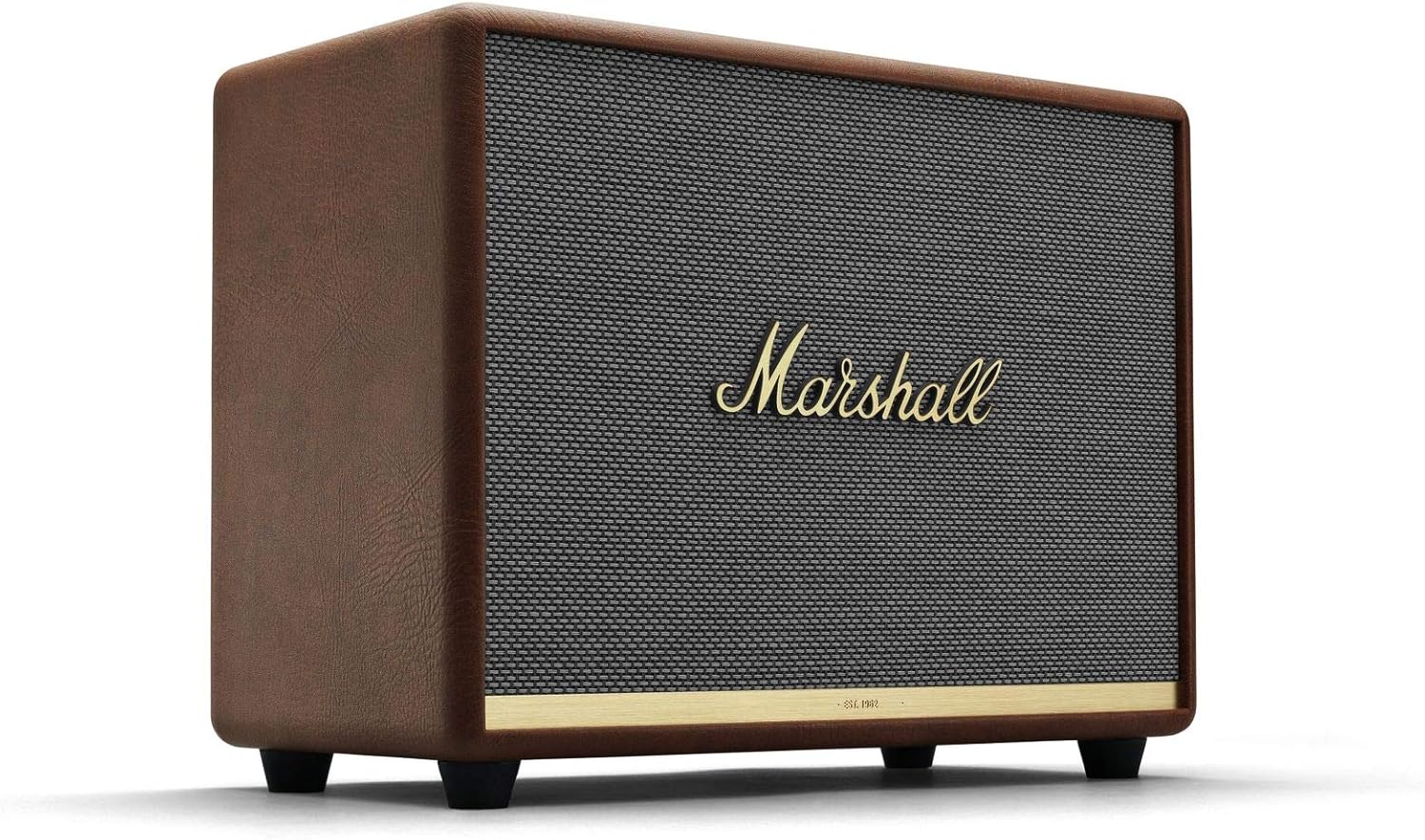Marshall Stockwell II Enceinte Bluetooth Portatif - Noir et Laiton[Exclusif Amazon]