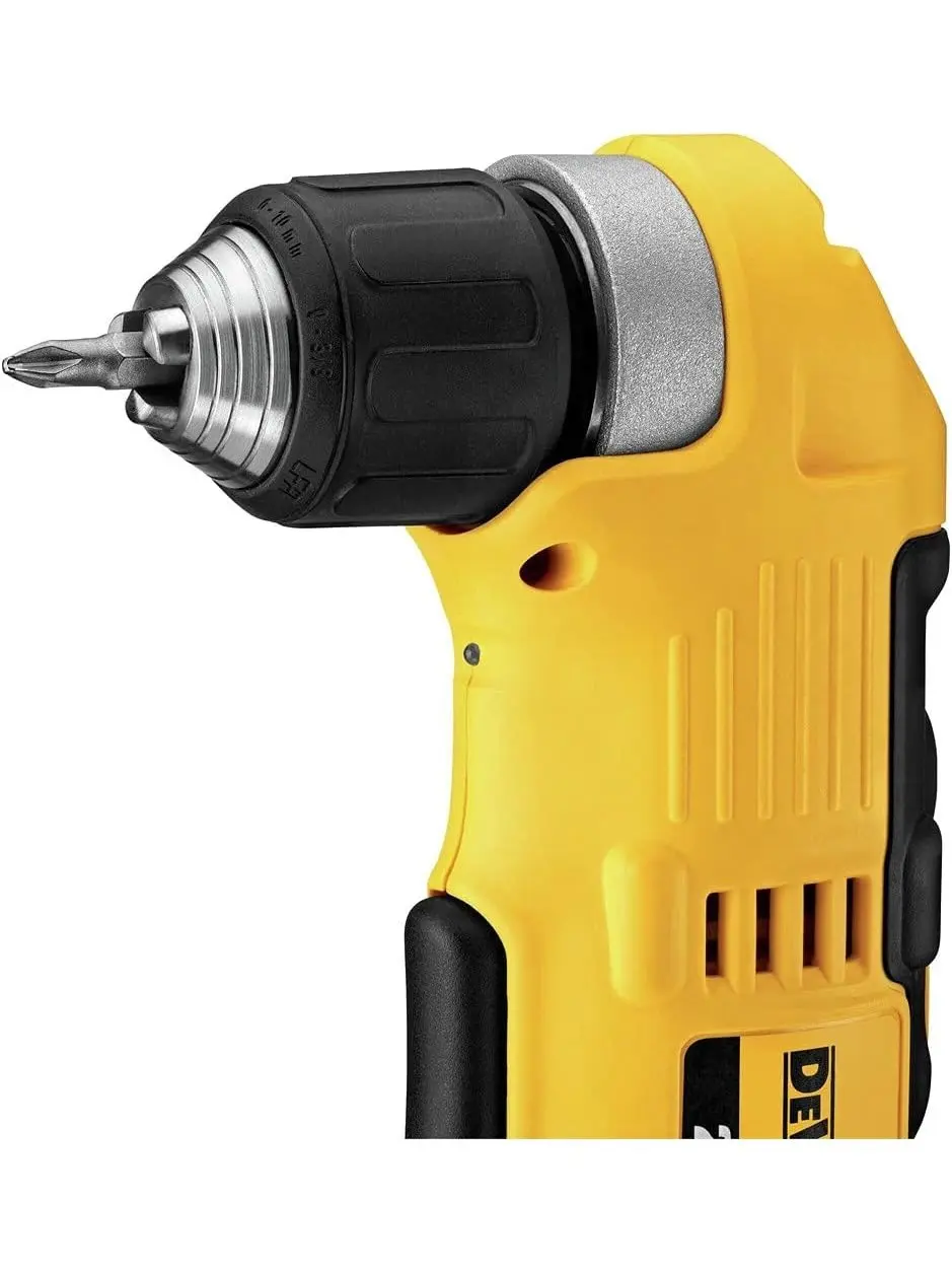 DEWALT 20V MAX Right Angle Cordless Drill/Driver Kit (DCD740C1)