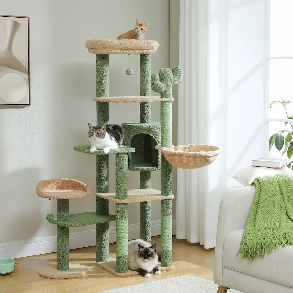 Arbre à chat pour grand chat - Confort et espace