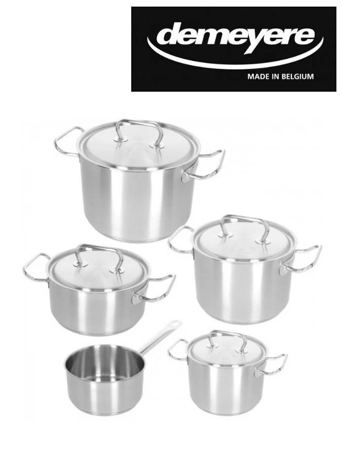 DEMEYERE CLASSIC 3 SET DE CASSEROLES, 5-PCES