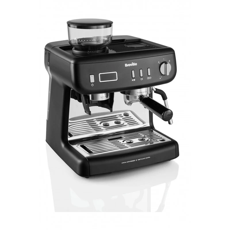Expresso Breville Machine Espresso Avec Broyeur à Grains Intégré & écran Led Breville