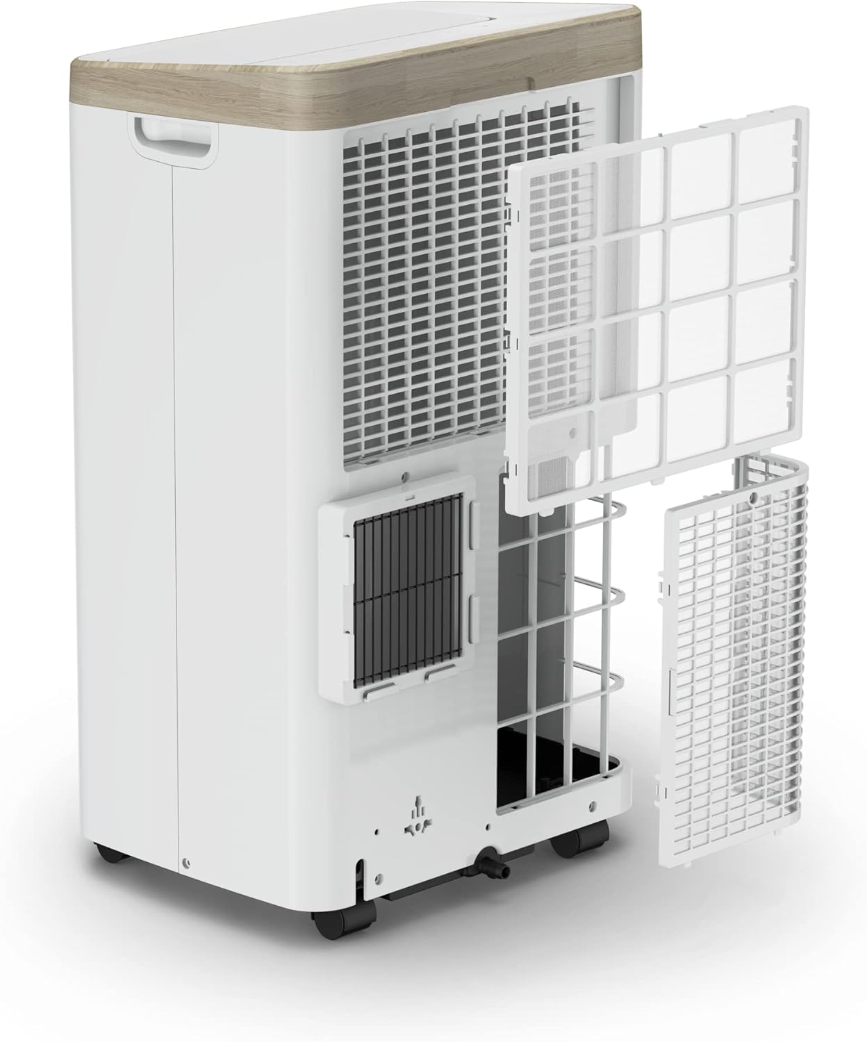 Rowenta Climatiseur portable, 3000 W, Performance énergétique classe A, Refroidissement puissant, Silencieurx, Compact, Couverture jusqu'à 100 m3, Fonction éco, Turbo Eco Sense AU5610F0