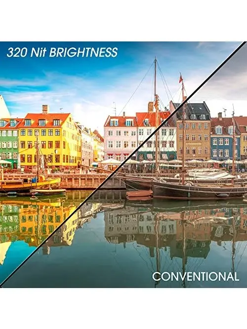 Sceptre IPS 27-Inch Business Computer Monitor 1080p 75Hz with HDMI VGA Build-in Speakers, Machine Black 2020 (E275W-FPT), 27