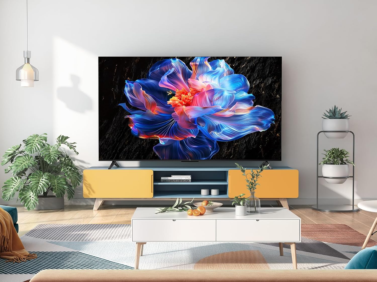 TCL 55V6B 55 Pouces 4K Ultra HD, HDR TV, Smart TV Powered by Google TV (Dolby Audio, Motion Clarity, Voice Control, Compatible avec Google Assistant, Chromecast intégré)