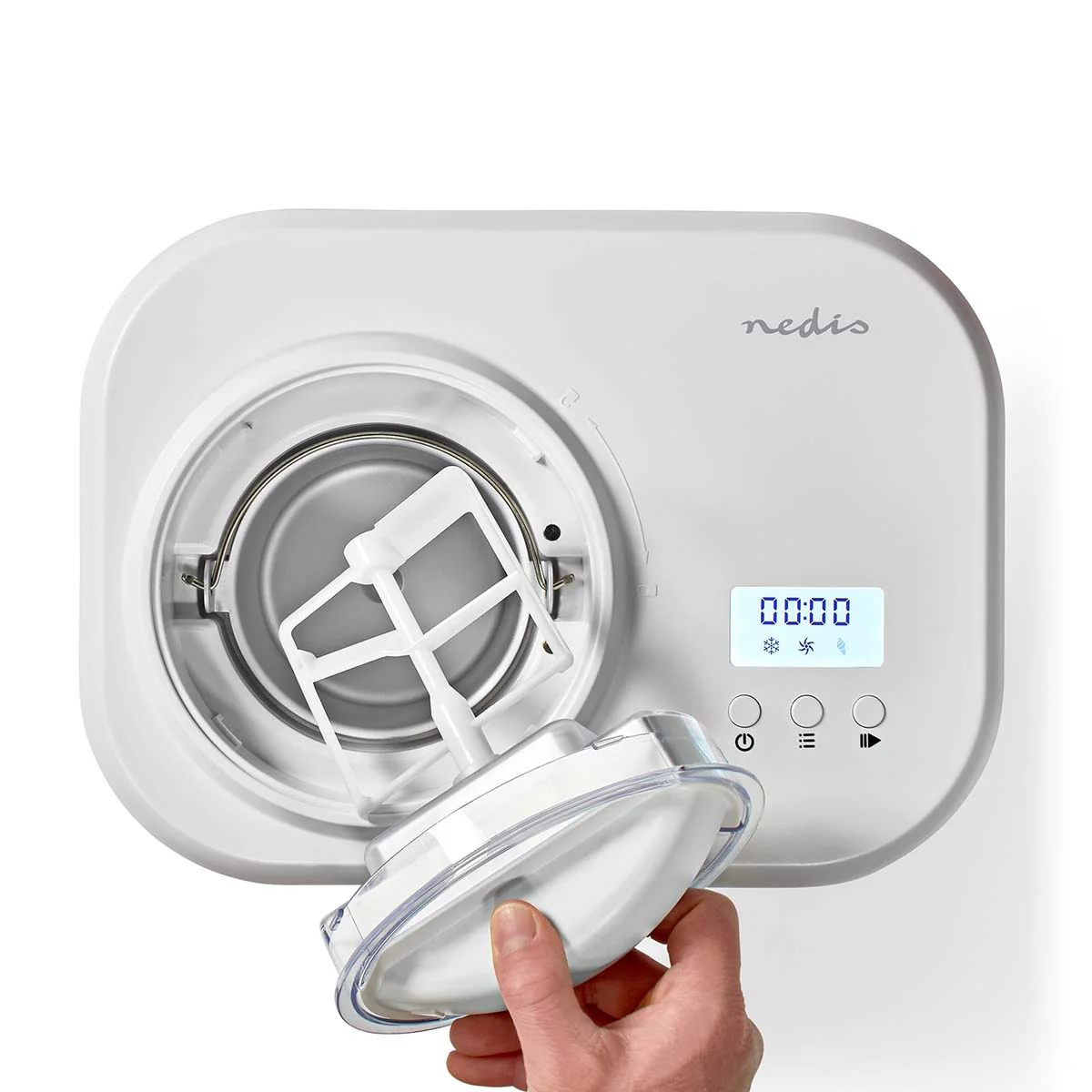 Sorbetière Automatique 1L 100W Nedis