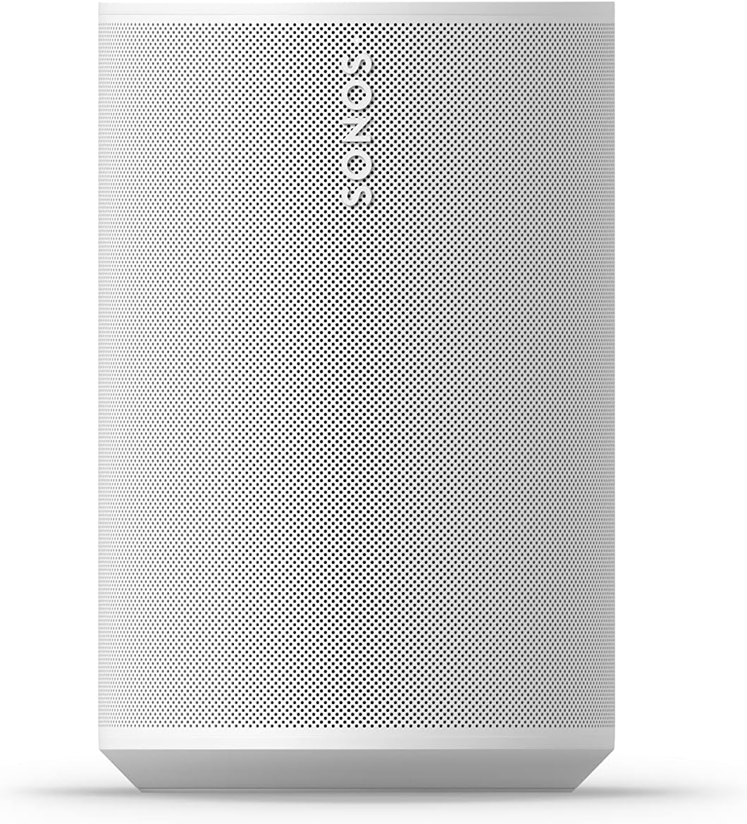 Sonos Era 100 | Enceinte intelligente avec Wi-Fi, Bluetooth, avec Amazon Alexa - Blanc