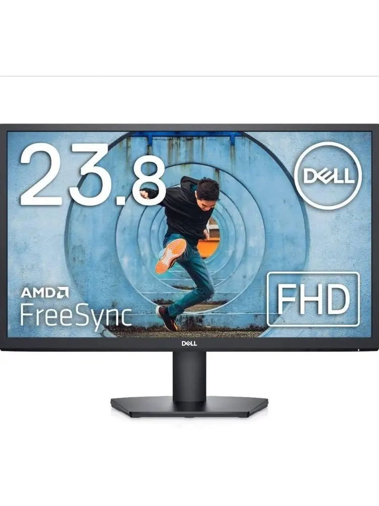 Dell SE2422HX Monitor - 24 inch FHD (1920 × 1080) 16:9Ratio with Comfortview (TUV-Certified), 75Hz Refresh Rate, 16.7 Million Colors,
