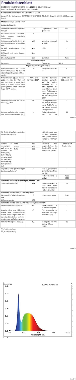 Ovlaim 132cm intérieur extérieur 3 pales hélice Smart ventilateur de plafond, Ventilateur de plafond en bois massif à moteur DC silencieux avect