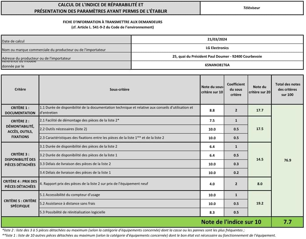 LG TV LED 2024 | 50UT73 | 50 Pouces | UHD | Processeur α5 gen 7 AI 4K, Noir
