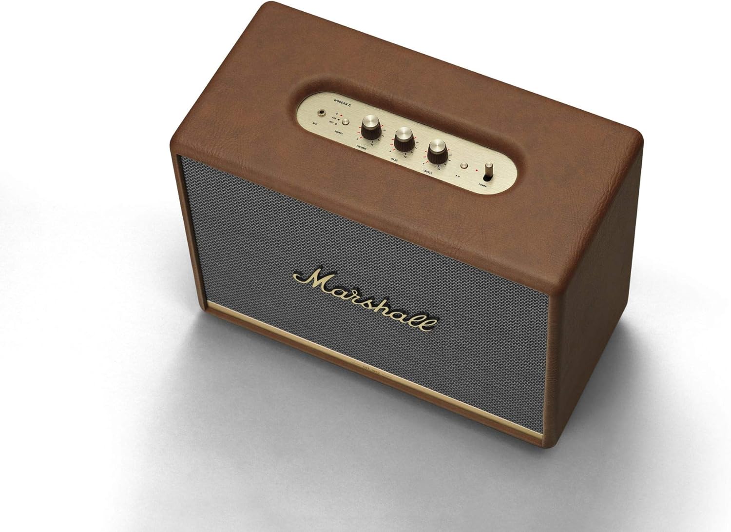 Marshall Stockwell II Enceinte Bluetooth Portatif - Noir et Laiton[Exclusif Amazon]