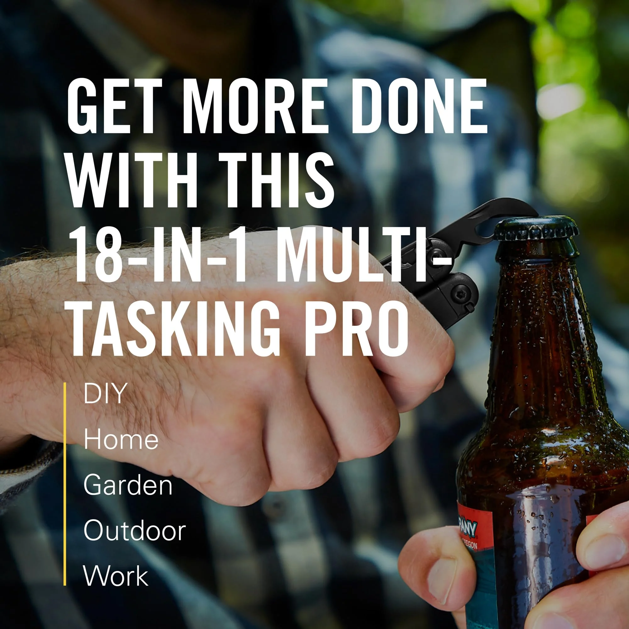 LEATHERMAN 18-in-1 Full-Size, Versatile Multi-tool for DIY, Home, Garden, Outdoors