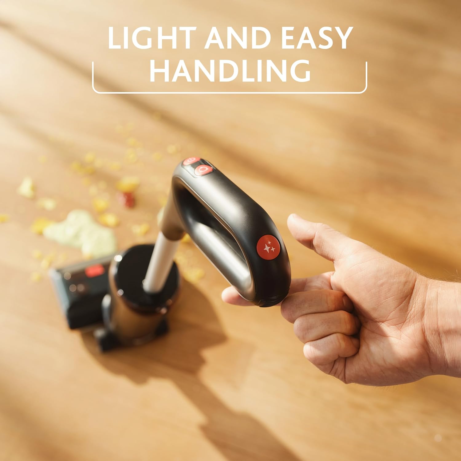 Vileda PureClean S5, Aspirateur Laveur sans Fil, Aspirateur Sec et Humide, Nettoyeur de Sol Intelligent sans Fil, Auto-Nettoyant et Léger, Longue Durée de Vie