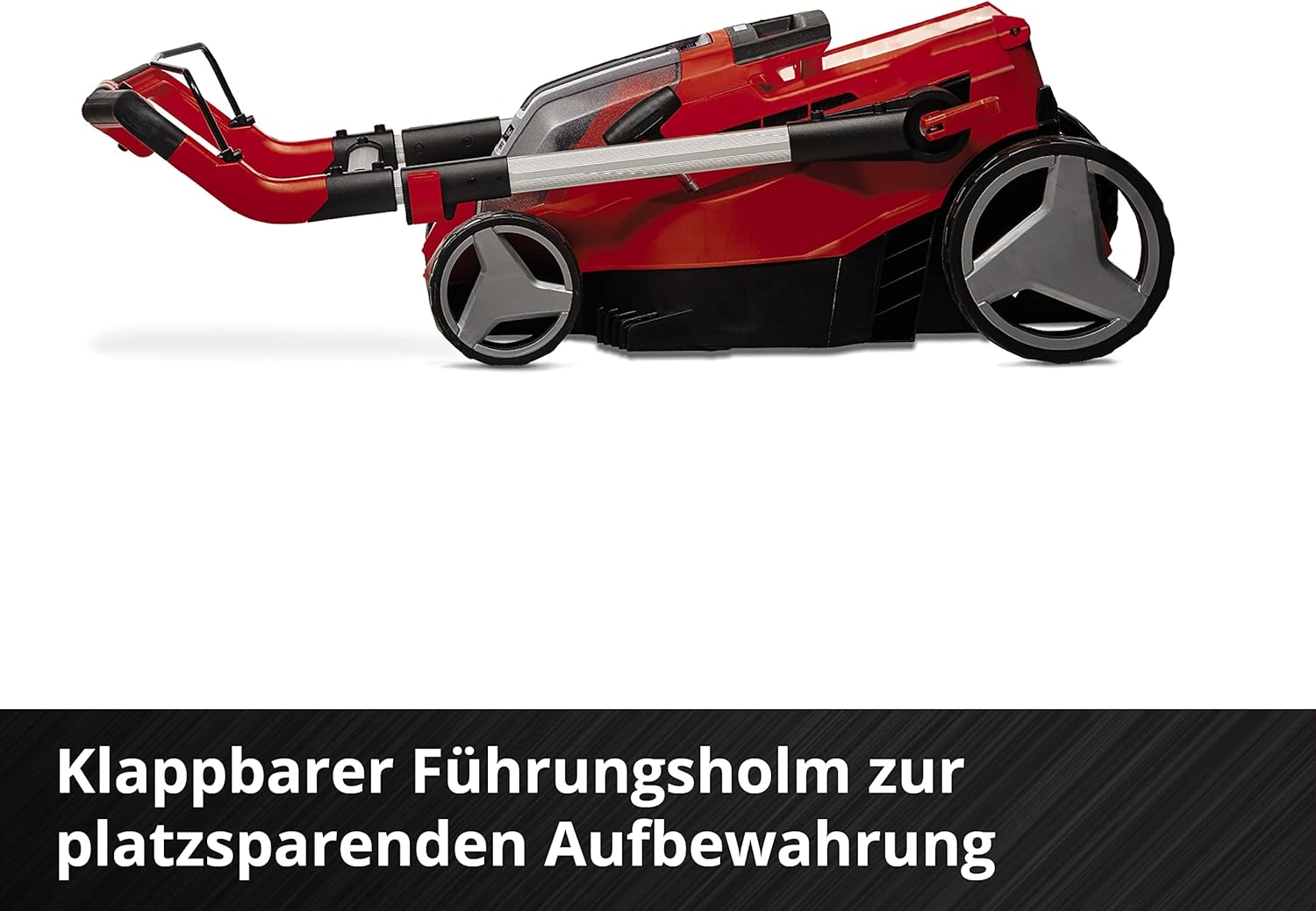 Einhell Akku-Rasenmher RASARRO 36/38 Kit Power X-Change (36 V, 38 cm Schnittbreite, 450 m, Brushless, Mulchfunktion, 45L Fangkorb, inkl. 2x 4,0 Ah Akkus + Twincharger)