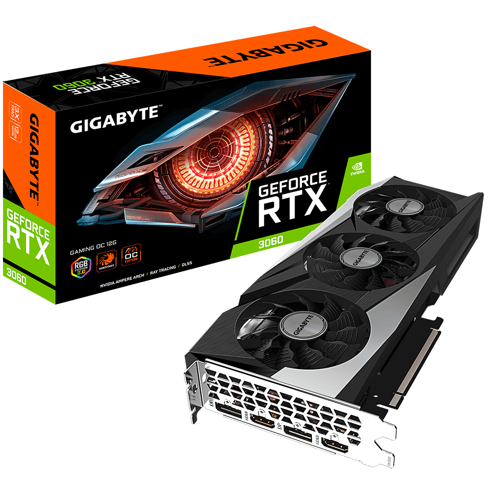 Gigabyte GeForce® RTX 3060 Gaming OC 12G 2.0