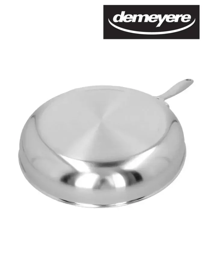 DEMEYERE INDUSTRY 5 Poêle avec couvercle en verre gratuit 28 cm