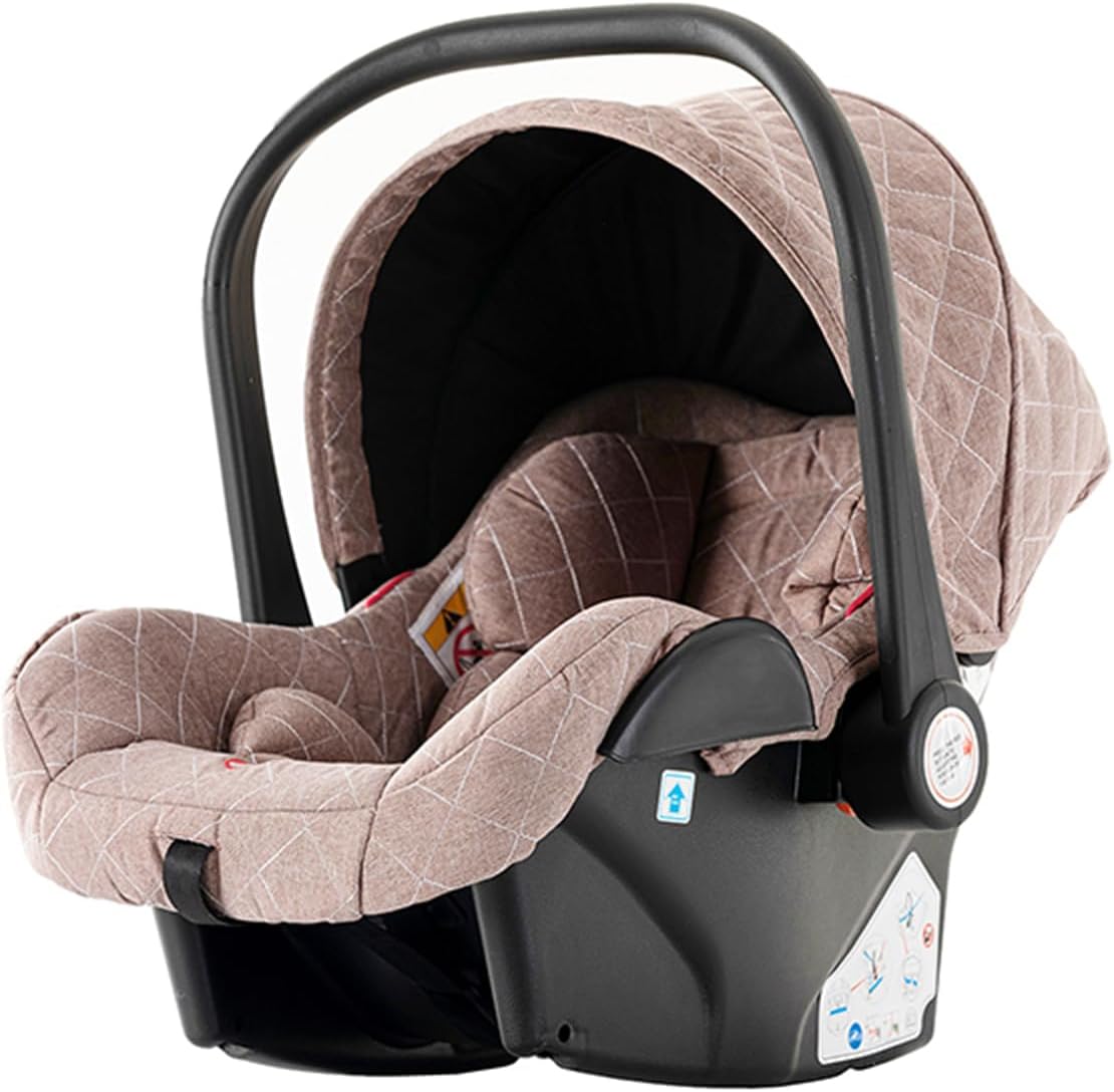 Magic ZC Poussette 3 en 1, Poussette Bebe avec Conception Portable Pliable en Un Clic, Pousette 3 en 1 avec Poussée Réversible Bidirectionnelle, Poussette Trio avec Accessoires (black gold 588)
