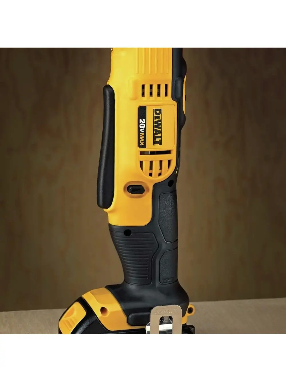 DEWALT 20V MAX Right Angle Cordless Drill/Driver Kit (DCD740C1)