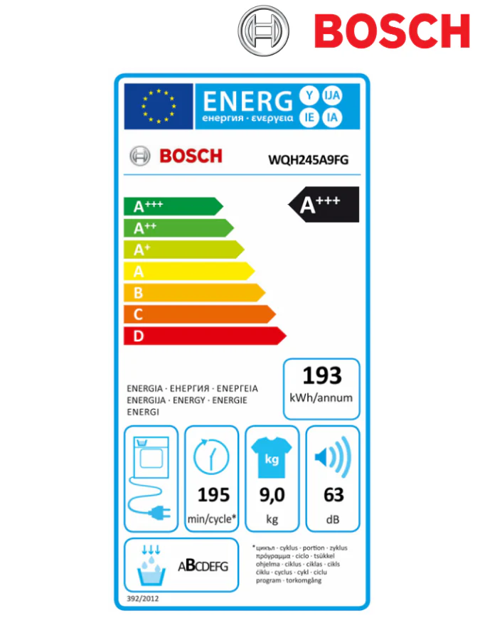 Bosch WQH245A9FG