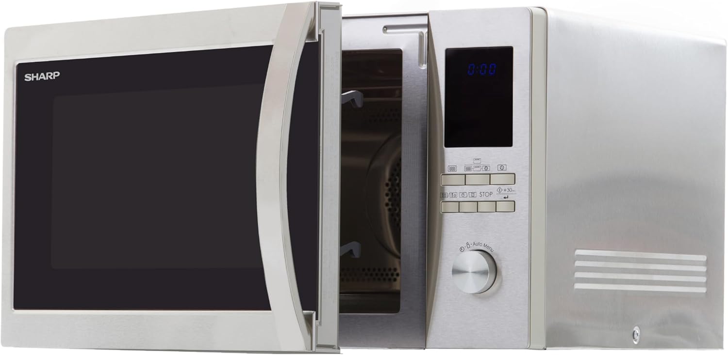 Sharp Home Appliances R-982STWE Comptoir Micro-onde combiné 42 L 1000 W Acier inoxydable