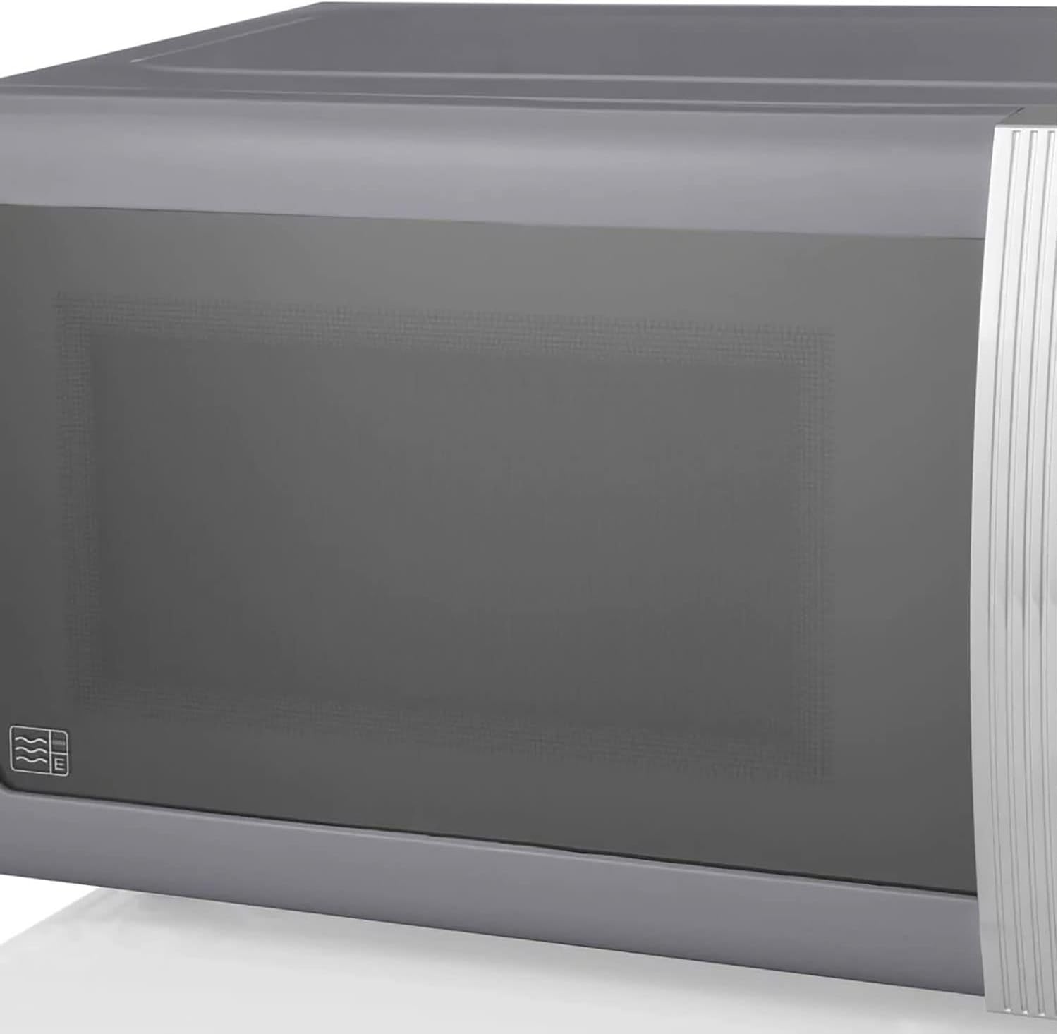 Swan Retro SM22030GRNEU Micro-ondes Numérique 20L, 5 Niveaux de Puissance, Fonction Décongélation, Minuterie 60 Minutes, Porte à Effet Miroir, Plateau Tournant 27cm, Design Vintage, Gris, 800W