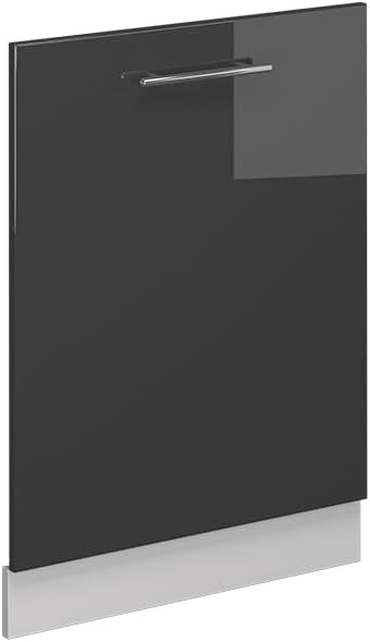 Vicco Meuble pour Four Fame-Line, Blanc Haute Brillance/Blanc, 60 cm avec étagères Ouvertes