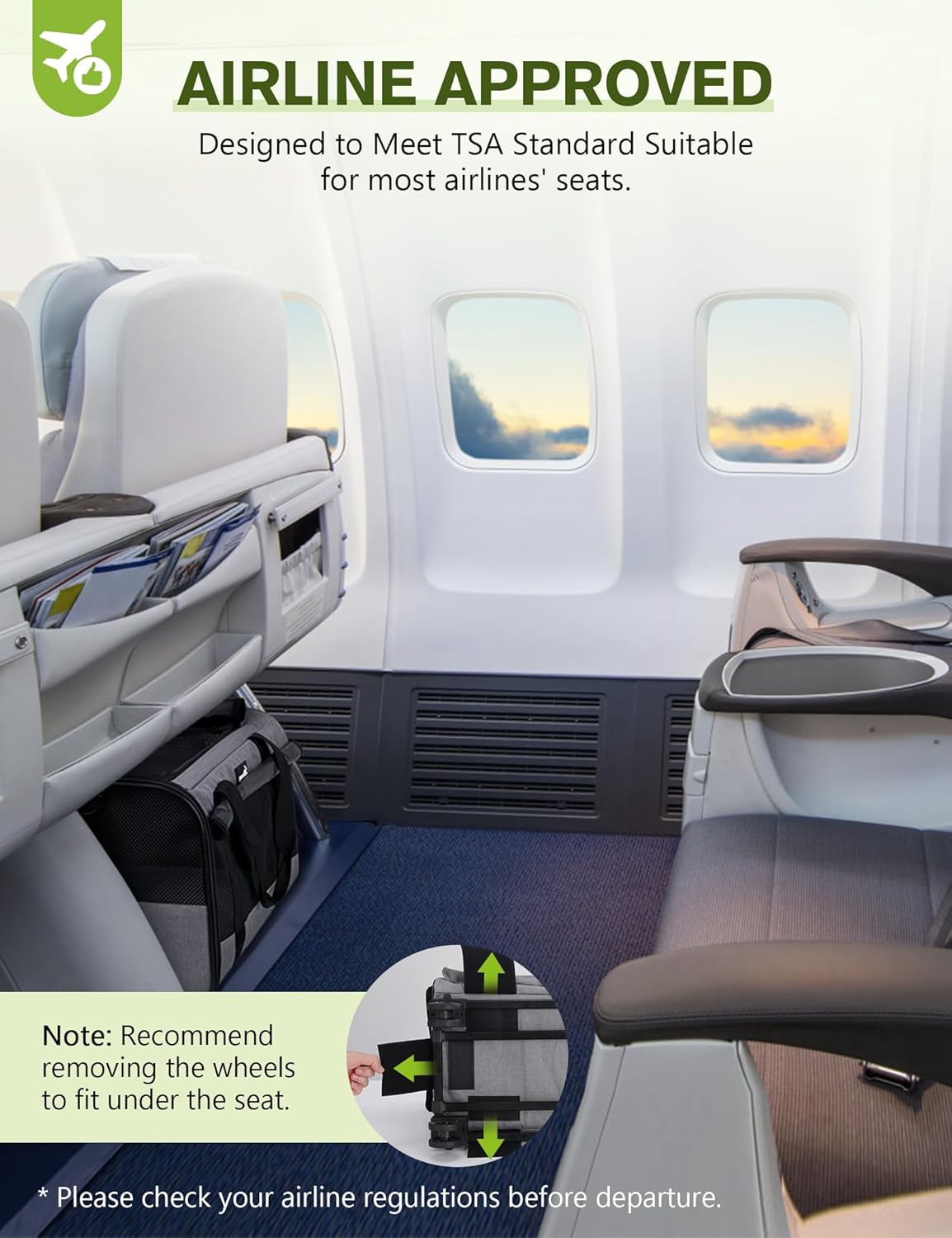 Pecute Sac de Transport pour Animal Domestique, Tissu en Maille Respirant, Convient pour Les Voyages, utilisé pour Chien, Les Chats et Les Chiots de Moins de 6 kg