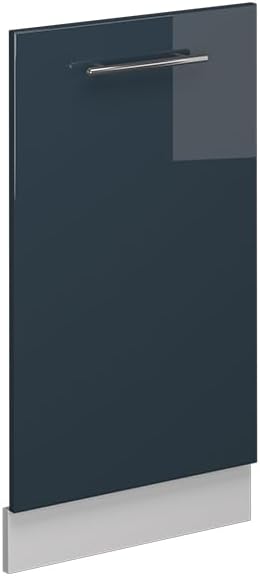 Vicco Meuble pour Four Fame-Line, Blanc Haute Brillance/Blanc, 60 cm avec étagères Ouvertes