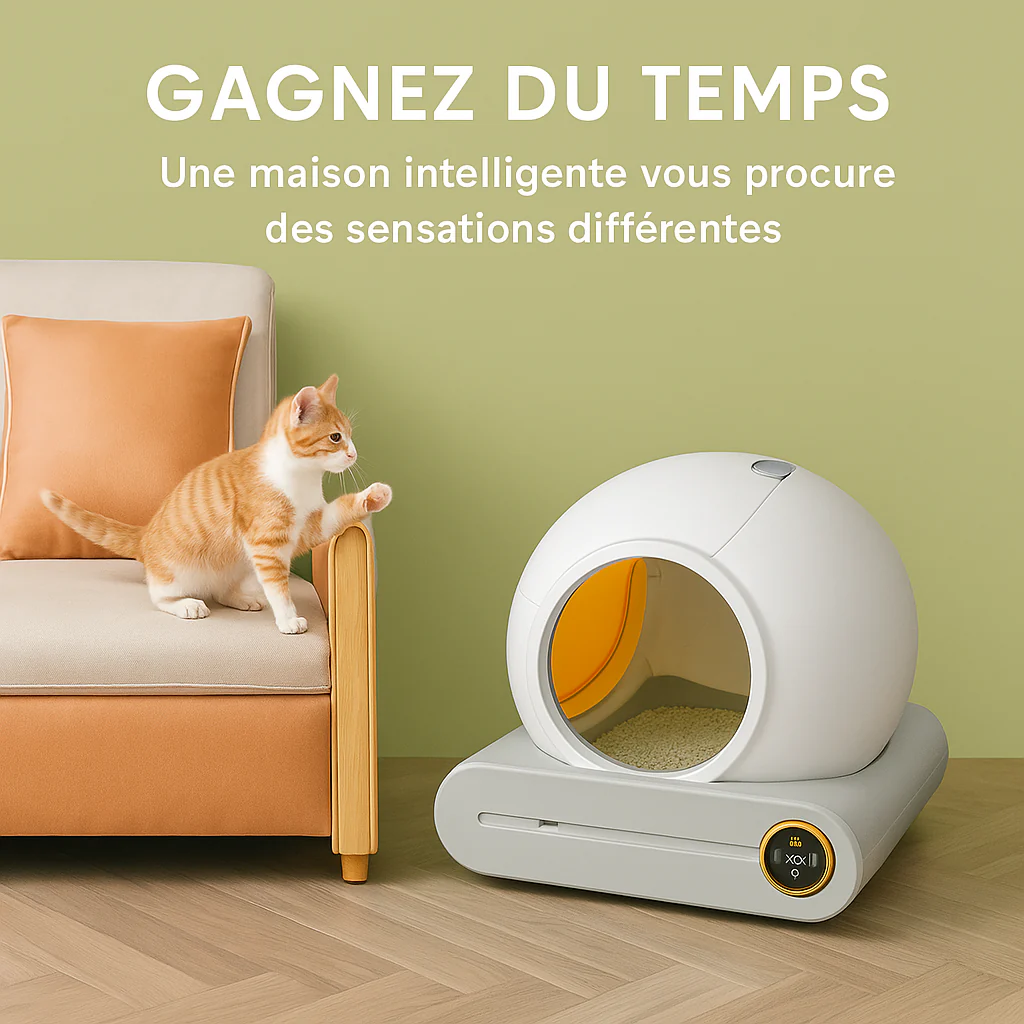 LitTech - Litière Automatique pour Chats.