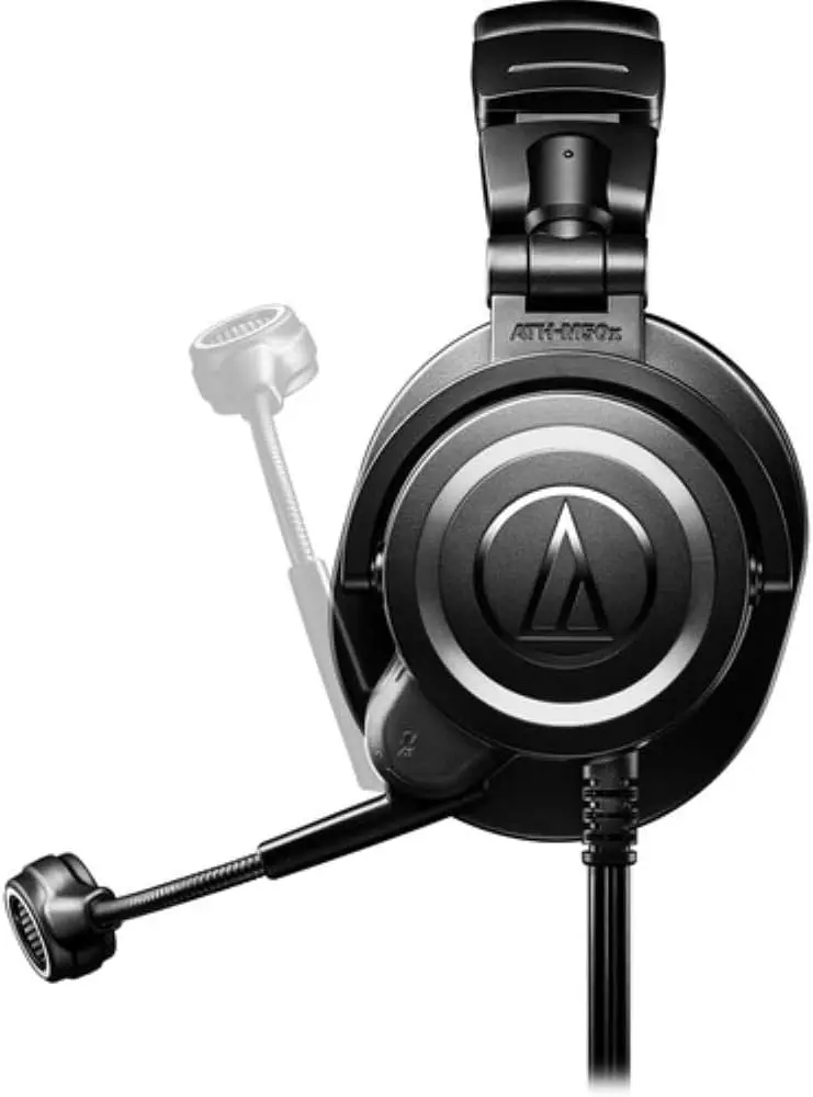 Audio-Technica ATH-M50xSTS-USB StreamSet Streaming Headset,Black