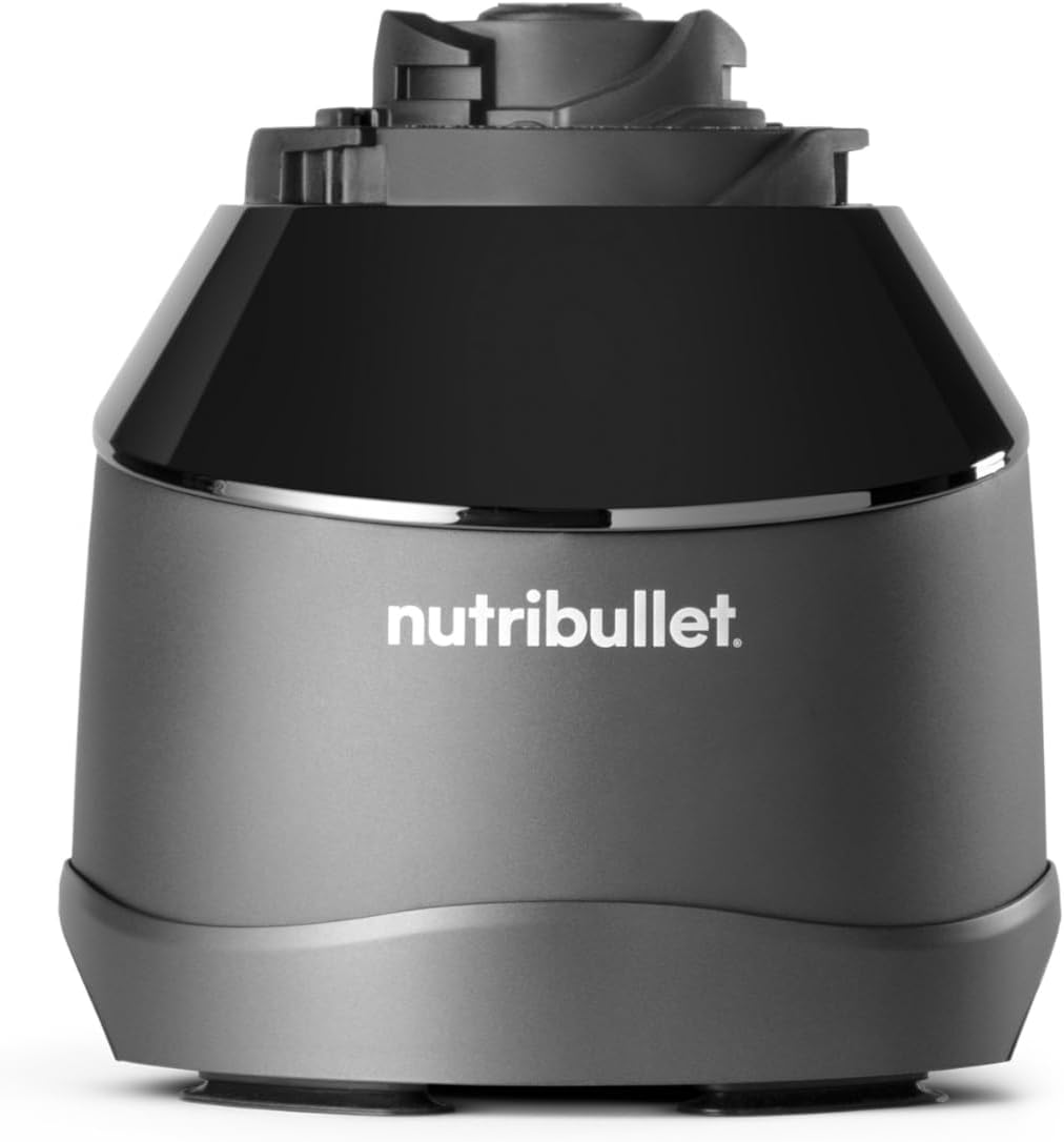 NutriBullet triple Prep System, mixeur électrique, blender multifonction, puissance 1500 watts, 3 appareils, noir, NBF580B
