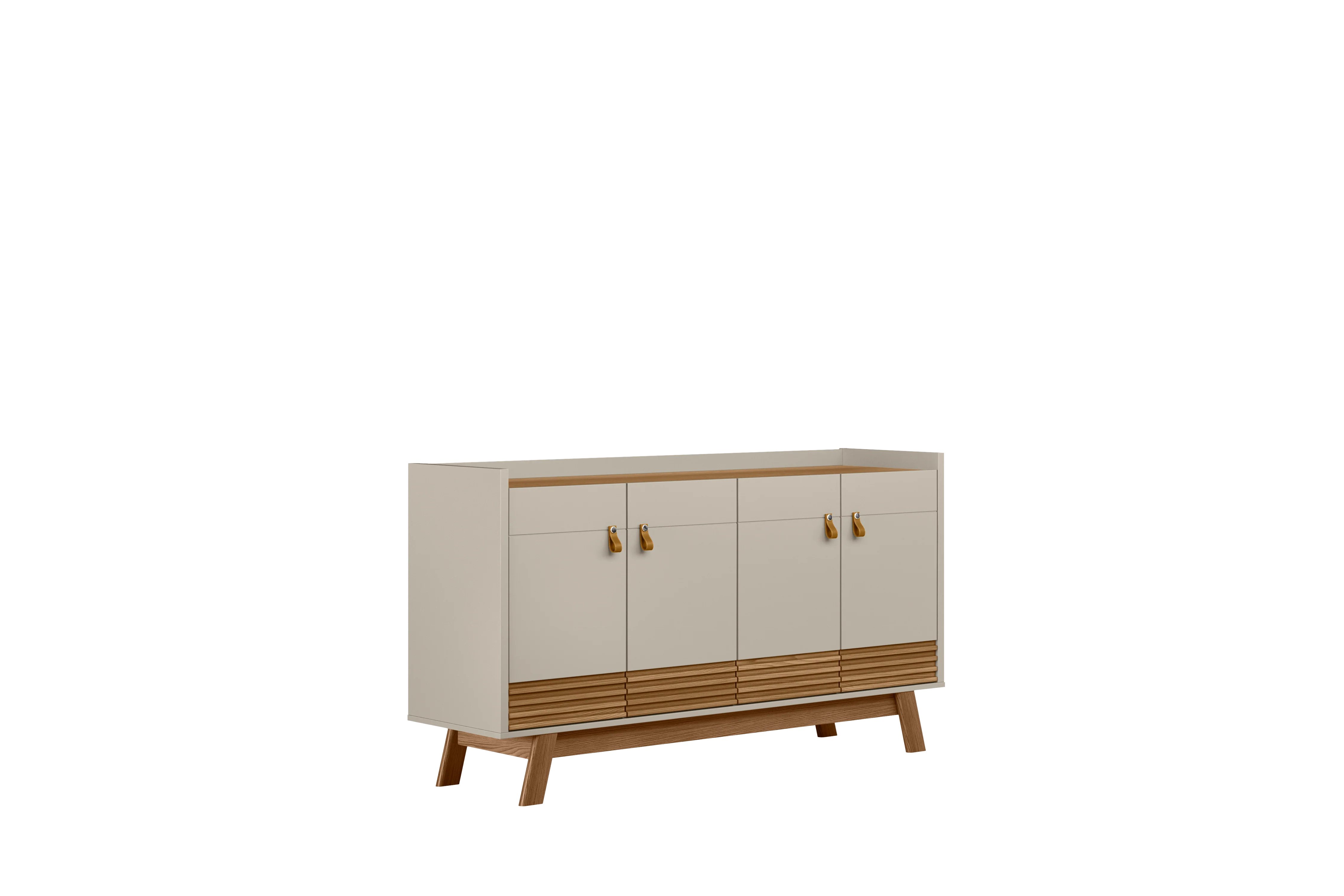 BUFFET TABLE ABRUZZO ALMOND OFF WHITE