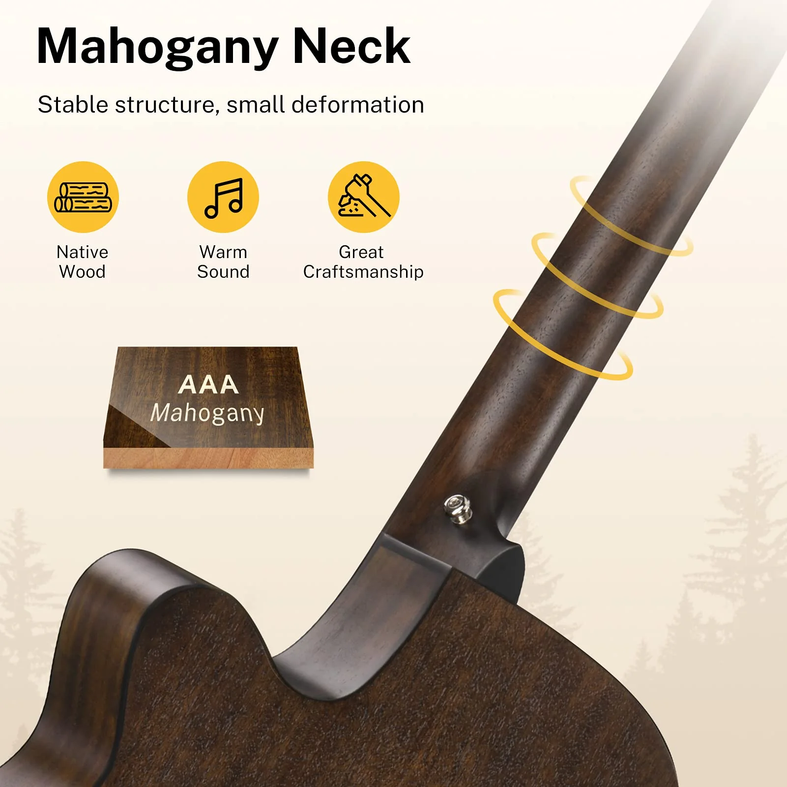 Donner 40 Inch Acoustic Guitar for Beginner