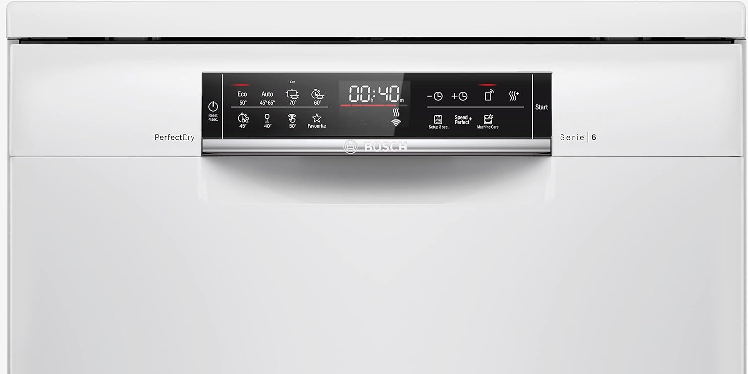 Bosch SMS2ITI12E - Série 2, Lave-vaisselle pose libre - 60cm - Home Connect - 12 couverts - Moteur EcoSilence - Inox