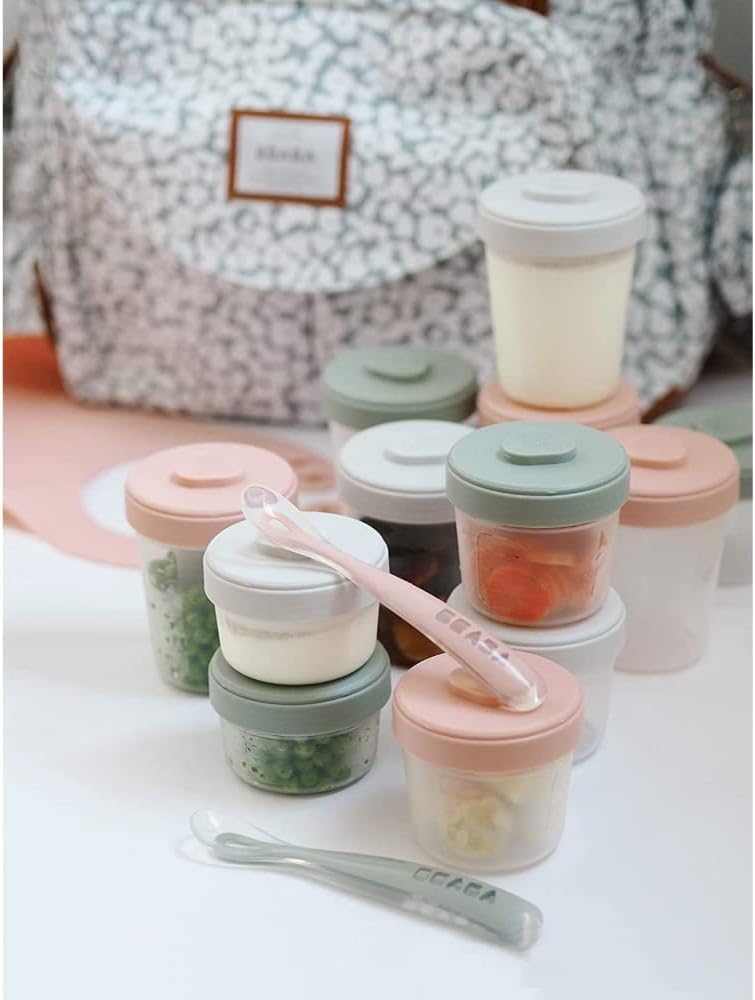 BÉABA, Babycook Duo Robot Bébé 4 en 1 Mixeur-Cuiseur, Cuisson Vapeur rapide 15min , Diversification alimentaire, Petits pots bébé maison, Contenance XXL 2200 ml, Noir